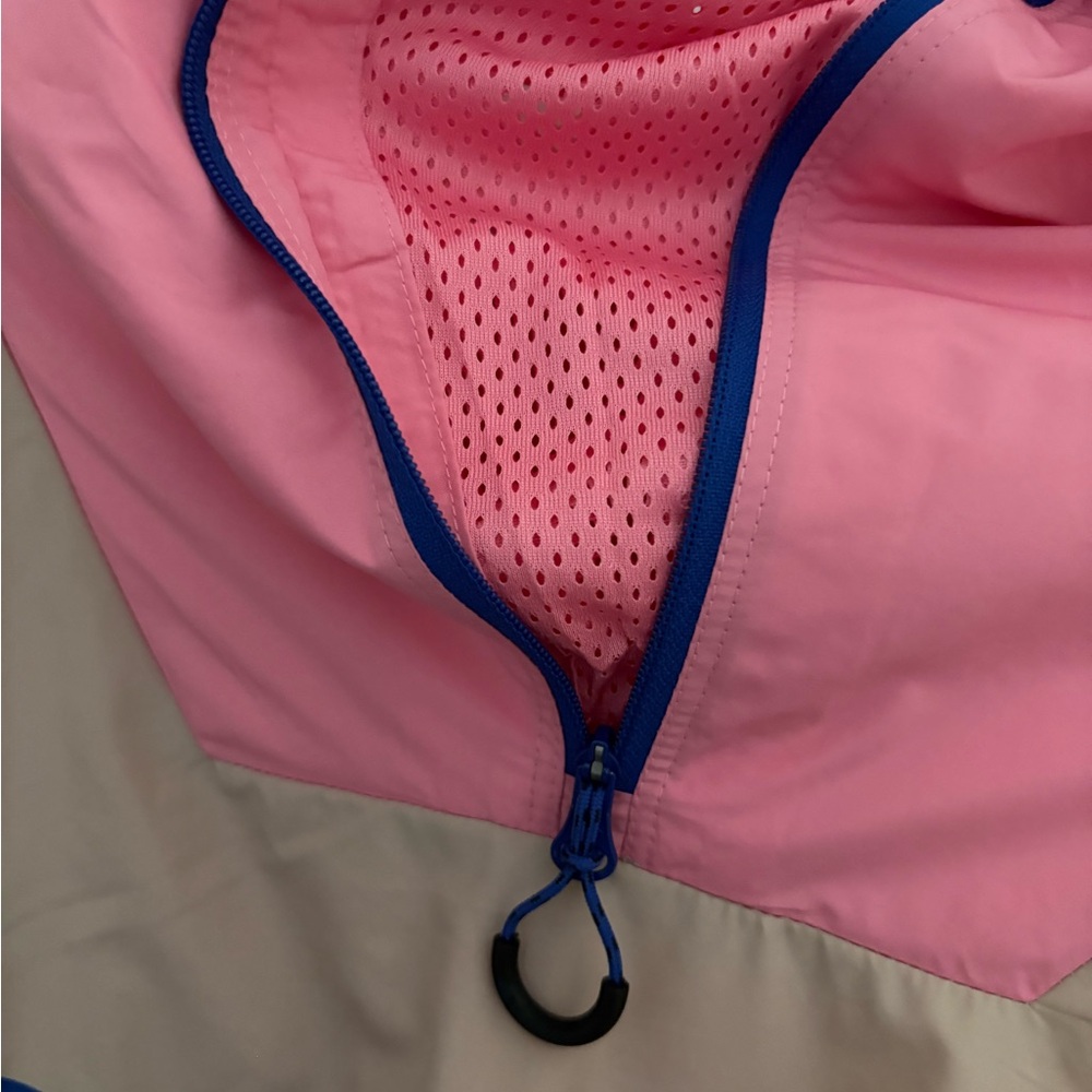 Adidas Pink and Gray Ski Jacket with Chevron Design - Picture 9 of 12